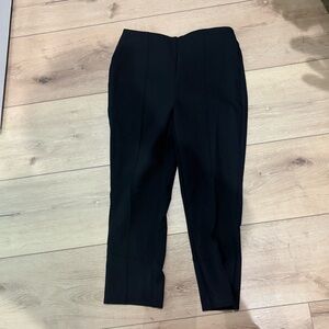 Rachel Zoe Classic Black Cropped Pants